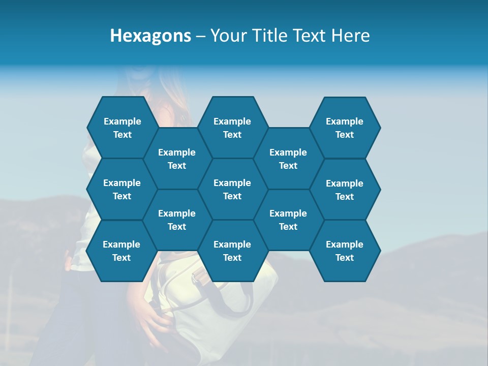 Adventure Woman Pretty PowerPoint Template