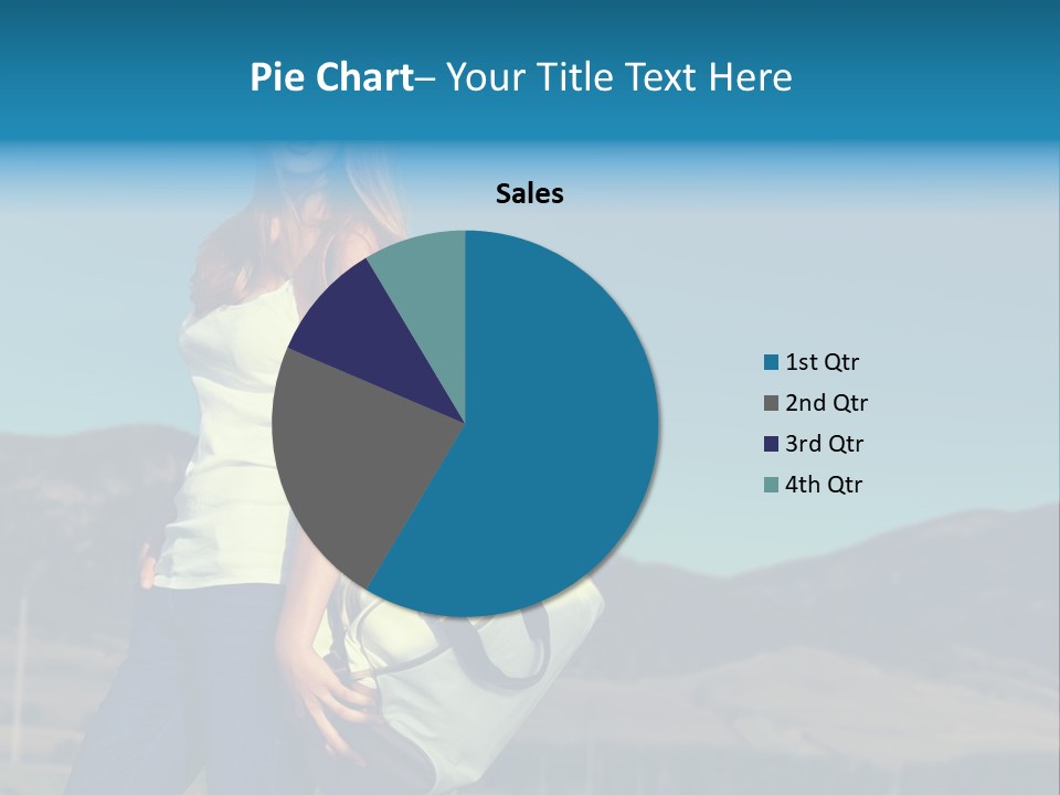 Adventure Woman Pretty PowerPoint Template