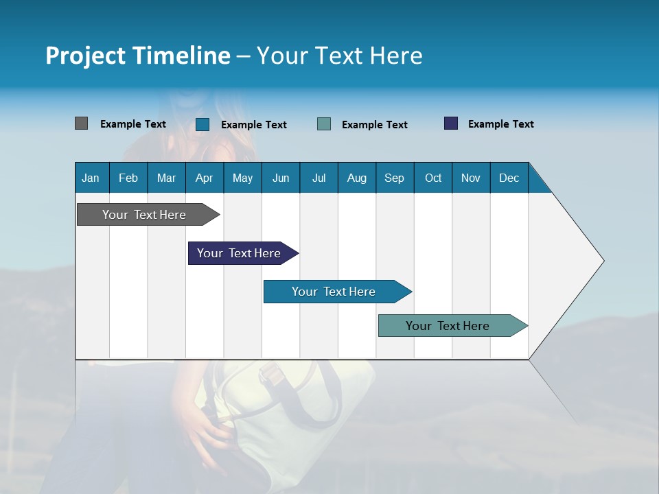 Adventure Woman Pretty PowerPoint Template
