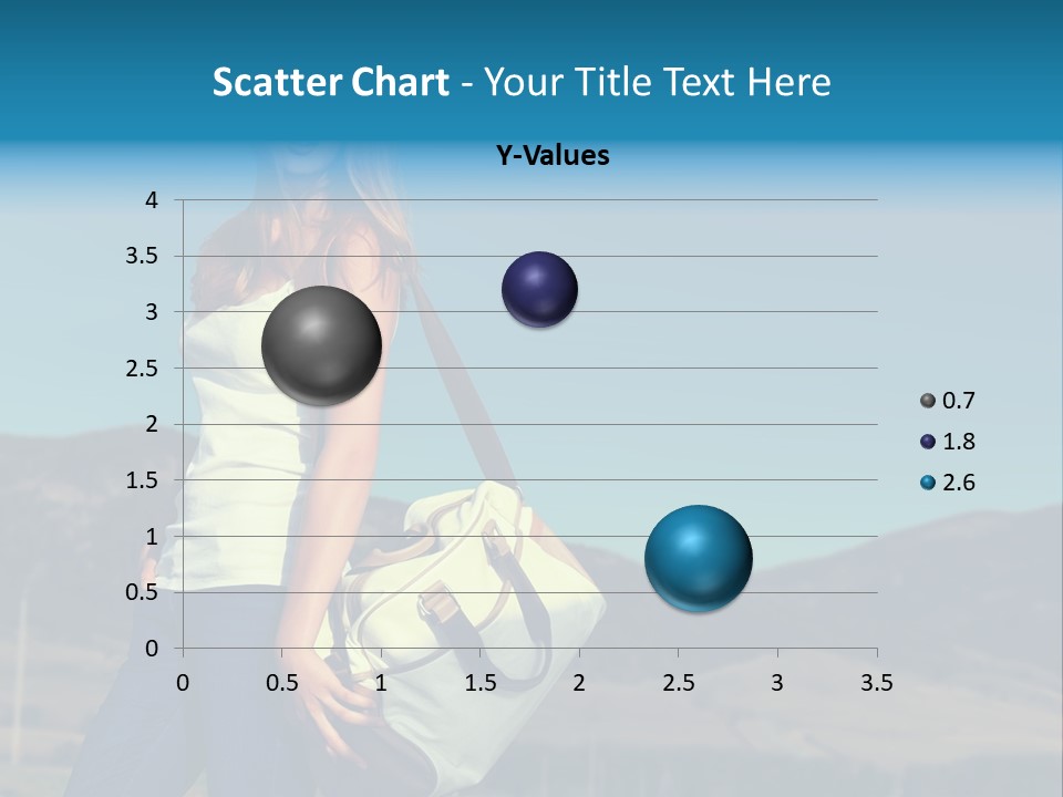 Adventure Woman Pretty PowerPoint Template