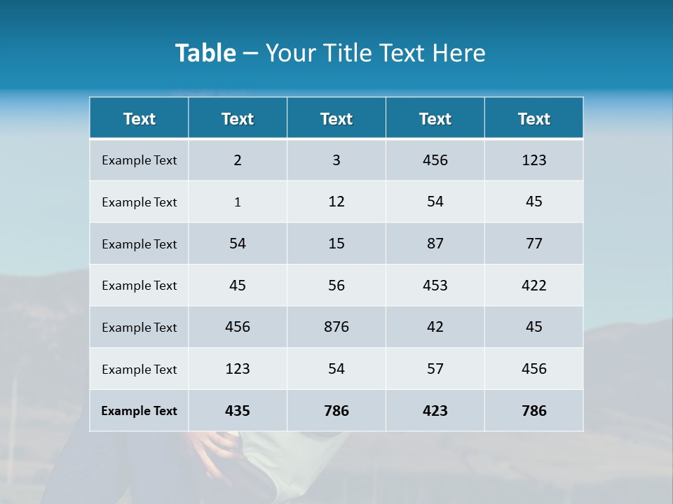 Adventure Woman Pretty PowerPoint Template