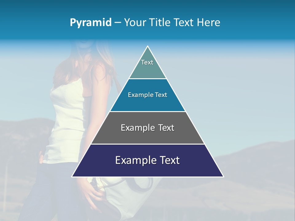 Adventure Woman Pretty PowerPoint Template