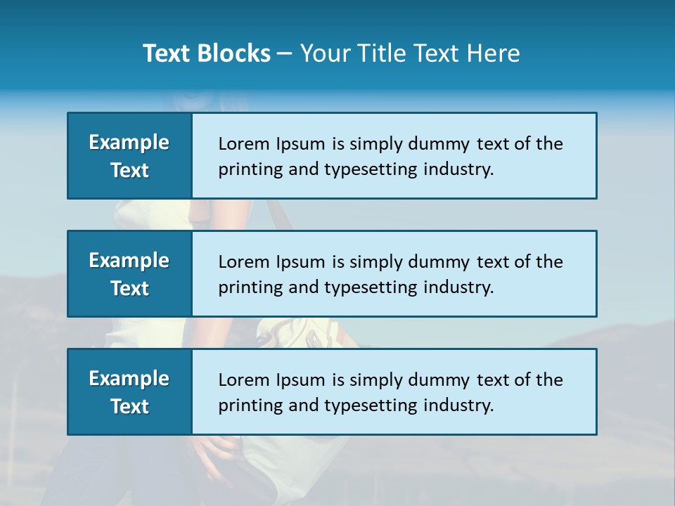 Adventure Woman Pretty PowerPoint Template