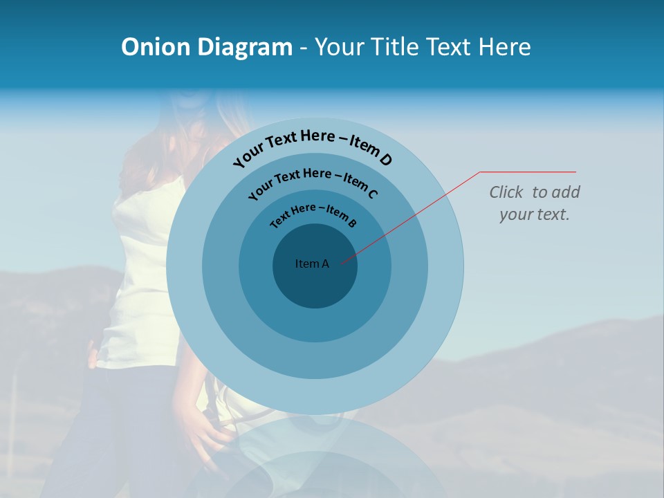 Adventure Woman Pretty PowerPoint Template