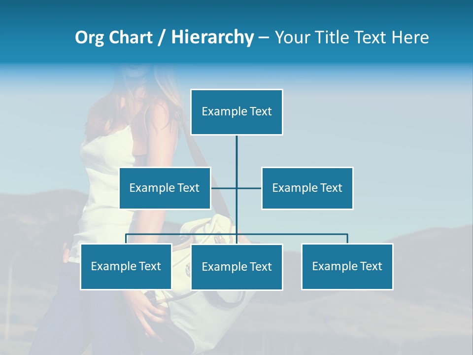 Adventure Woman Pretty PowerPoint Template