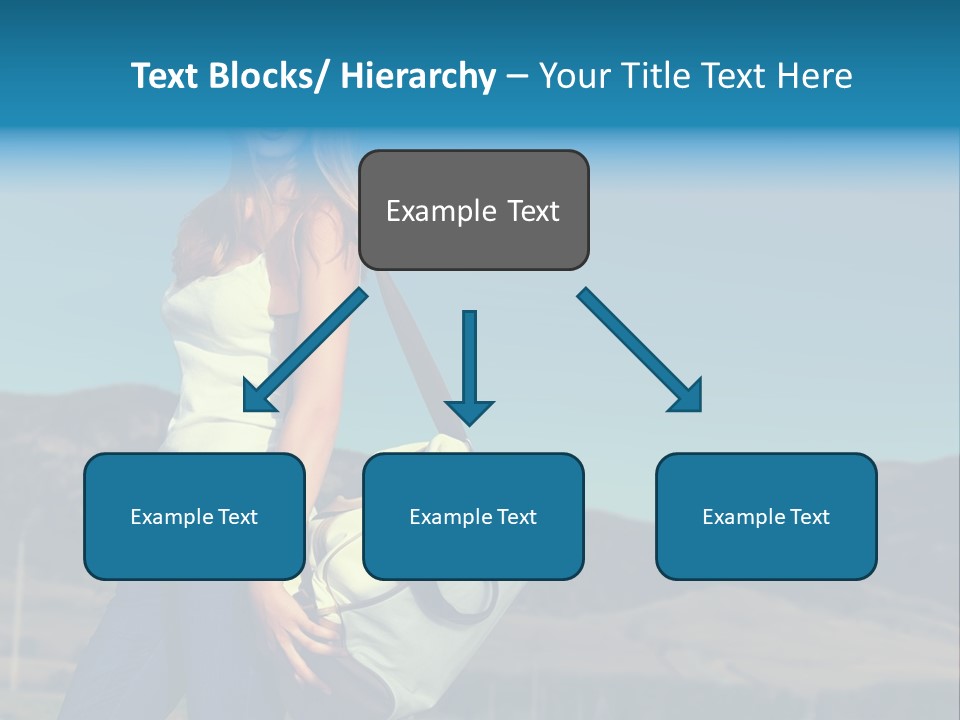 Adventure Woman Pretty PowerPoint Template