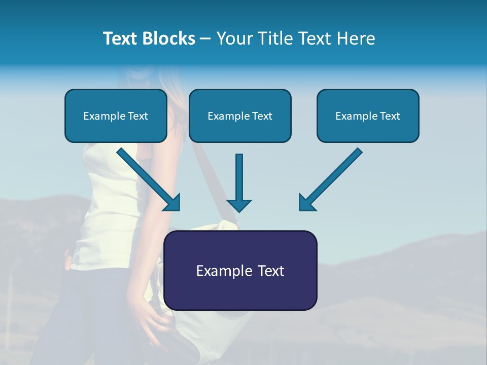 Adventure Woman Pretty PowerPoint Template