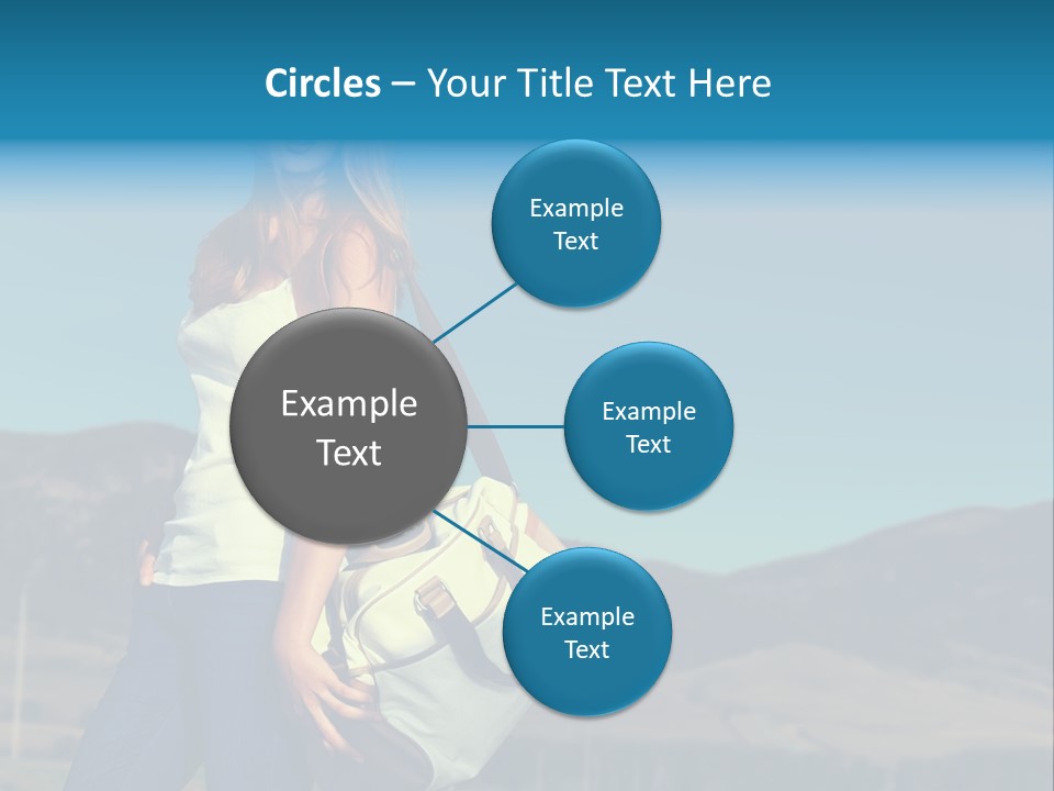 Adventure Woman Pretty PowerPoint Template