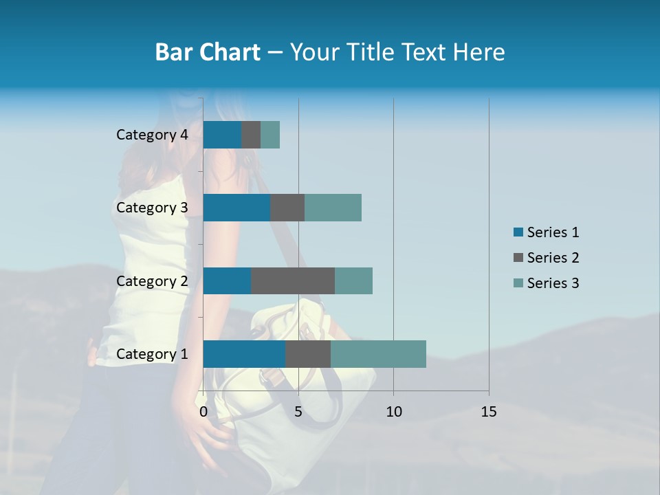 Adventure Woman Pretty PowerPoint Template