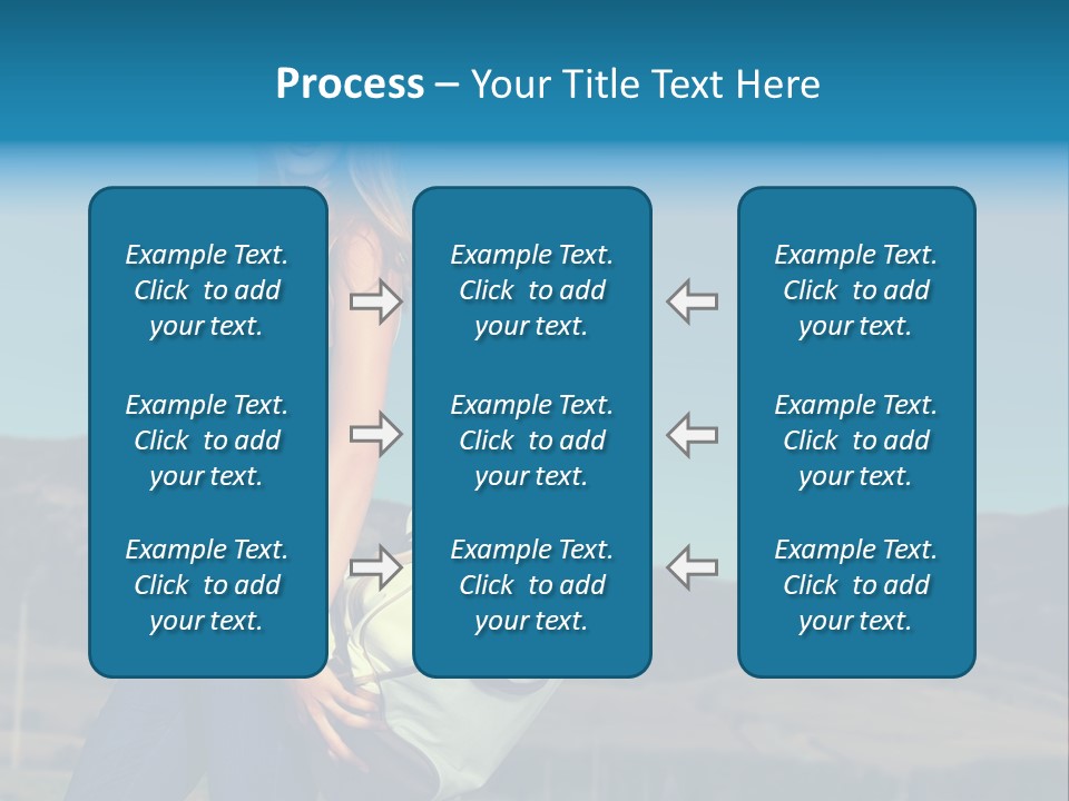 Adventure Woman Pretty PowerPoint Template