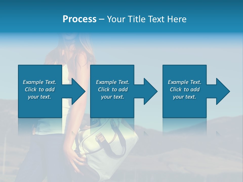 Adventure Woman Pretty PowerPoint Template