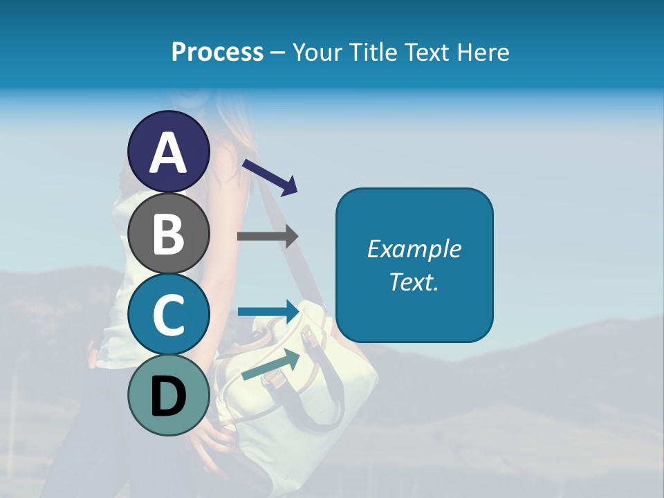 Adventure Woman Pretty PowerPoint Template