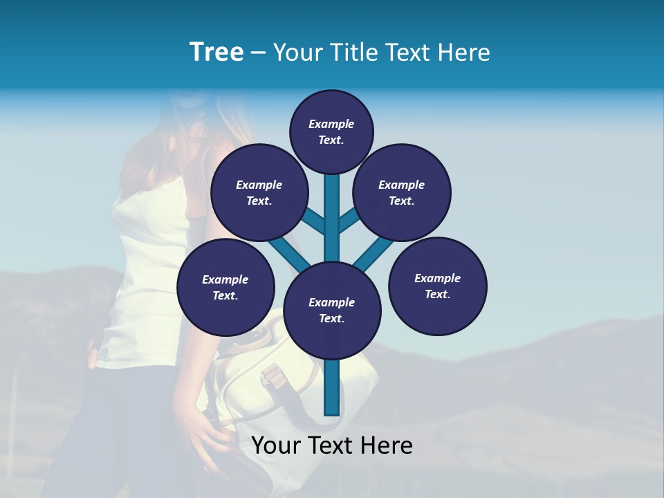 Adventure Woman Pretty PowerPoint Template