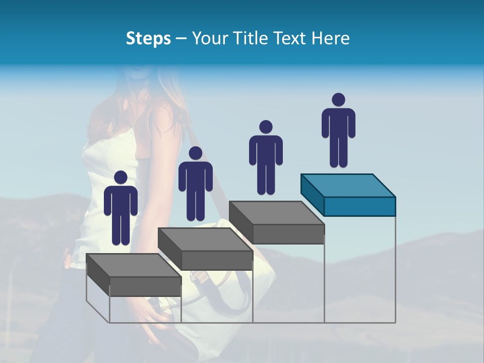 Adventure Woman Pretty PowerPoint Template