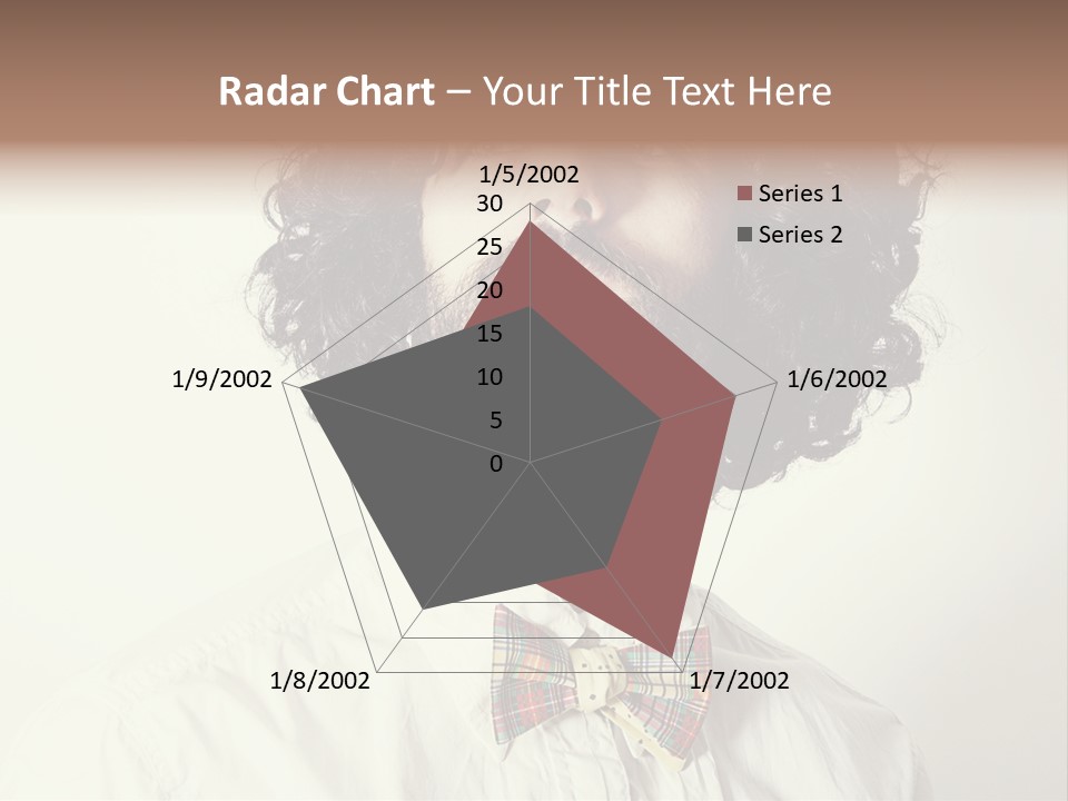 Tie One Young Man Only Confidence PowerPoint Template