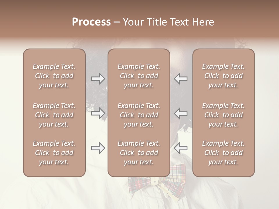 Tie One Young Man Only Confidence PowerPoint Template