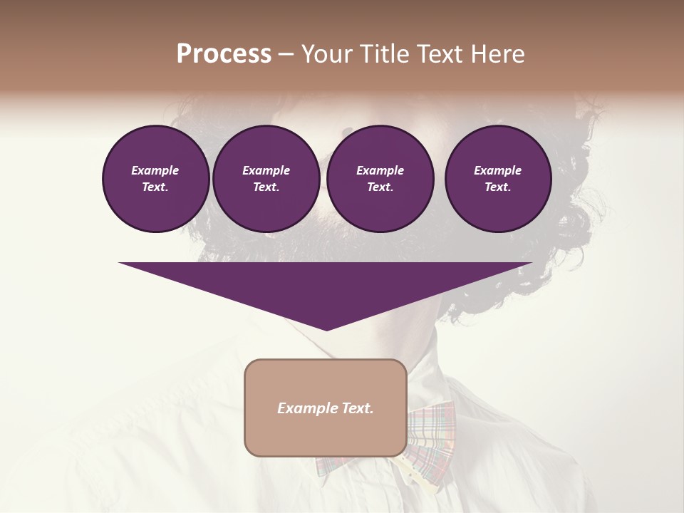 Tie One Young Man Only Confidence PowerPoint Template