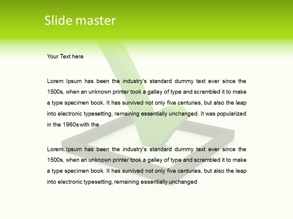 Renewal Man Apartment PowerPoint Template