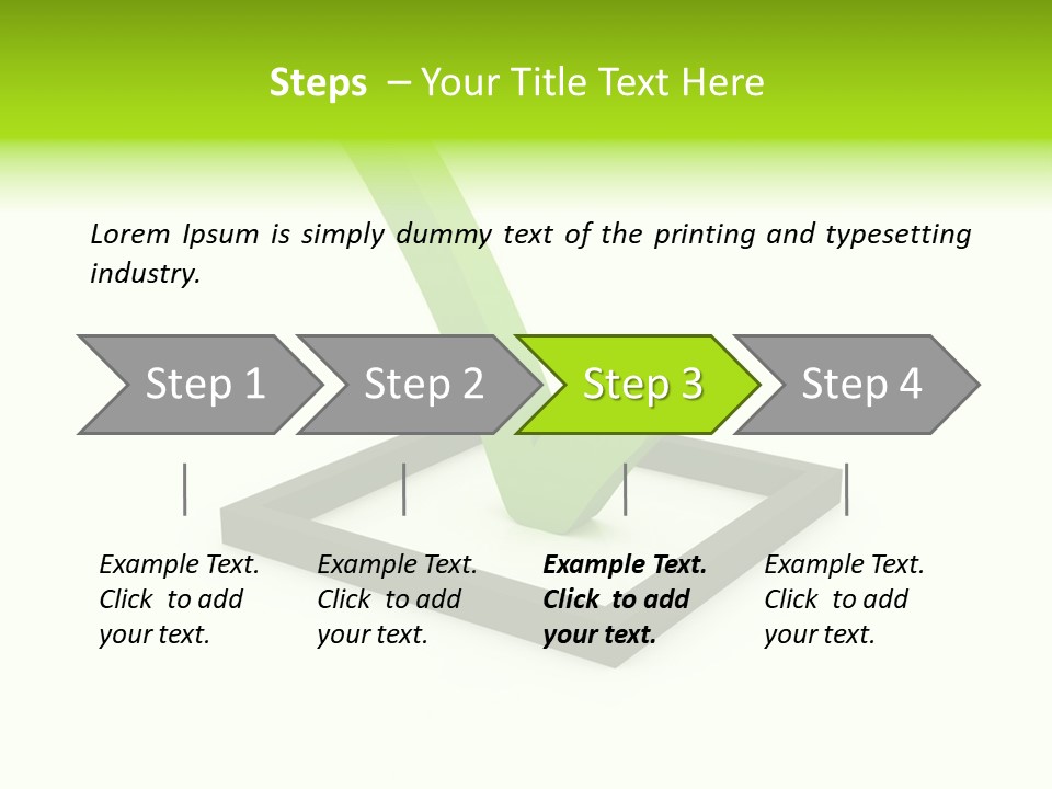 Renewal Man Apartment PowerPoint Template