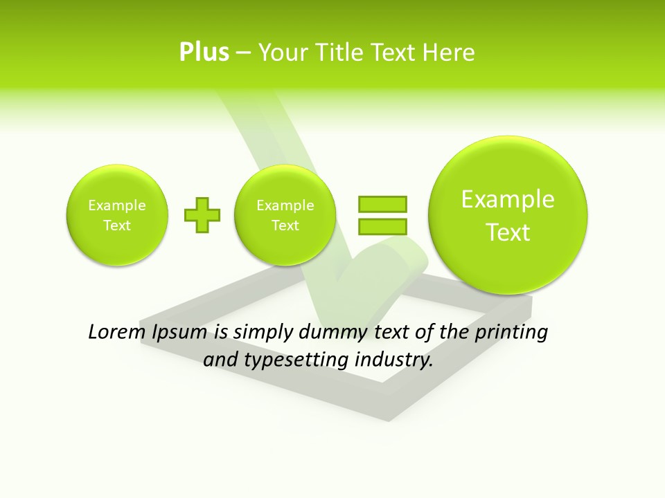 Renewal Man Apartment PowerPoint Template