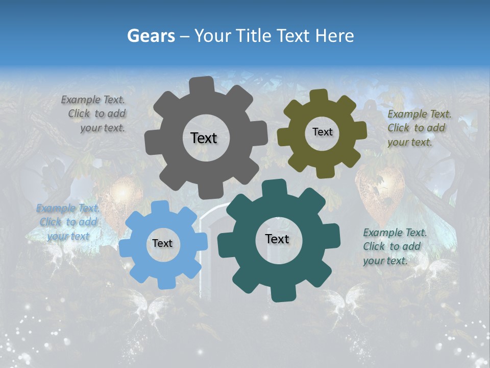 Husband Renewing House PowerPoint Template