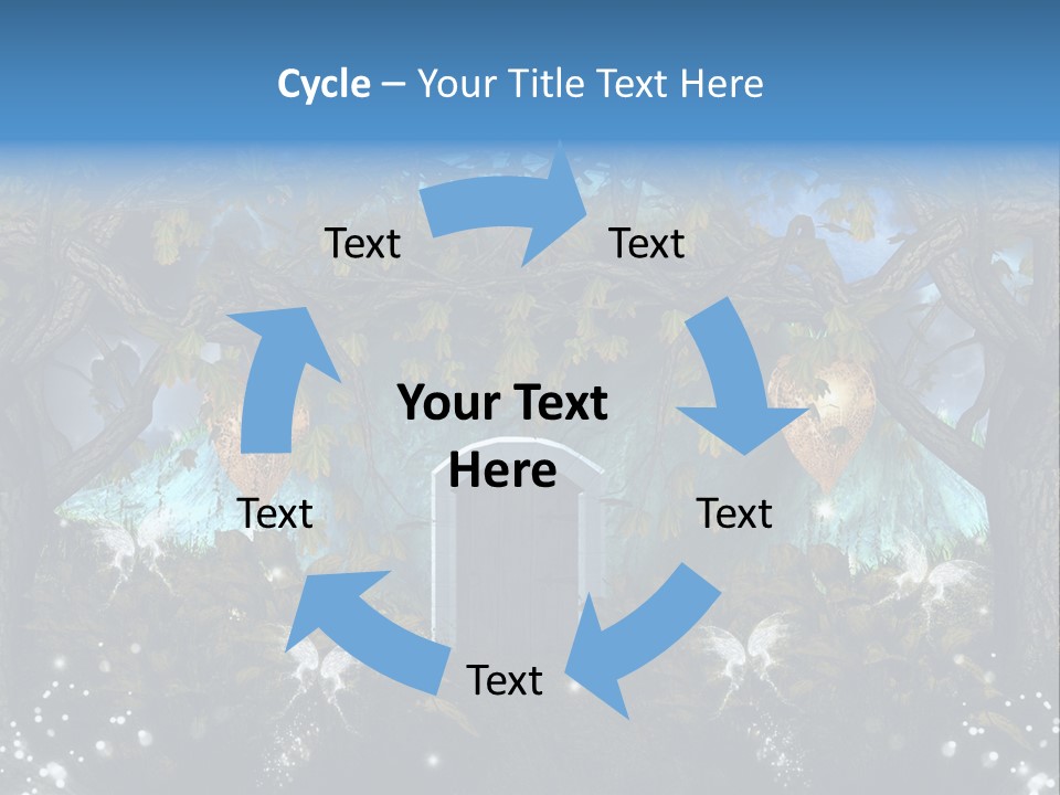 Husband Renewing House PowerPoint Template