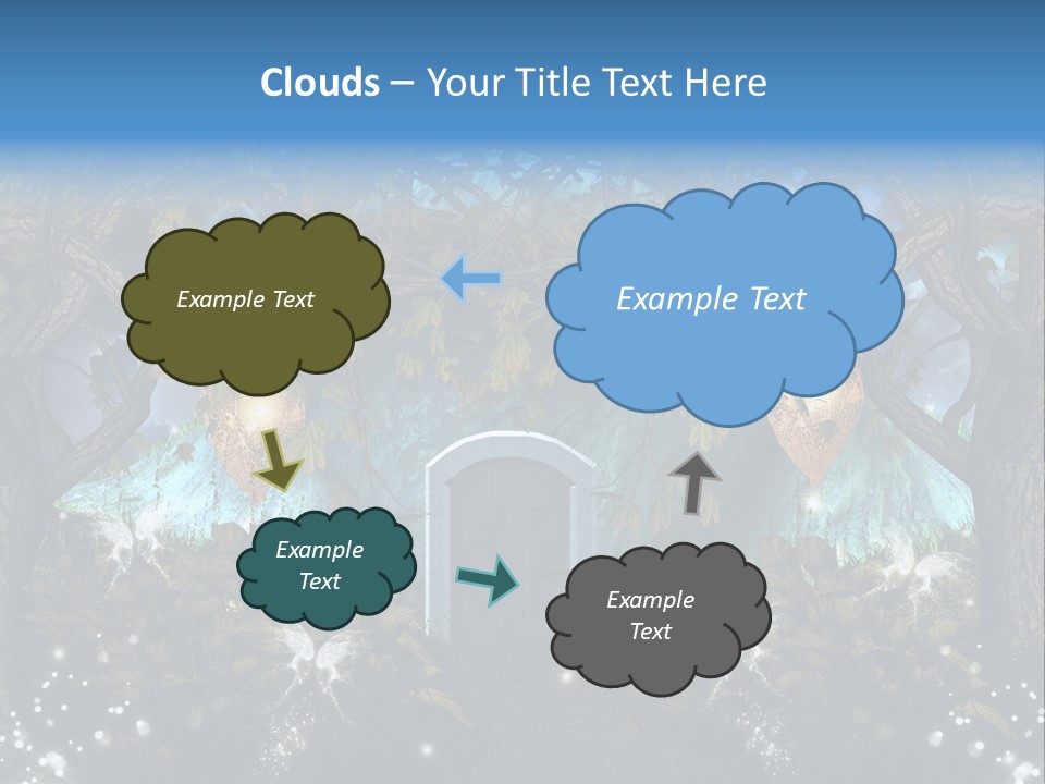 Husband Renewing House PowerPoint Template