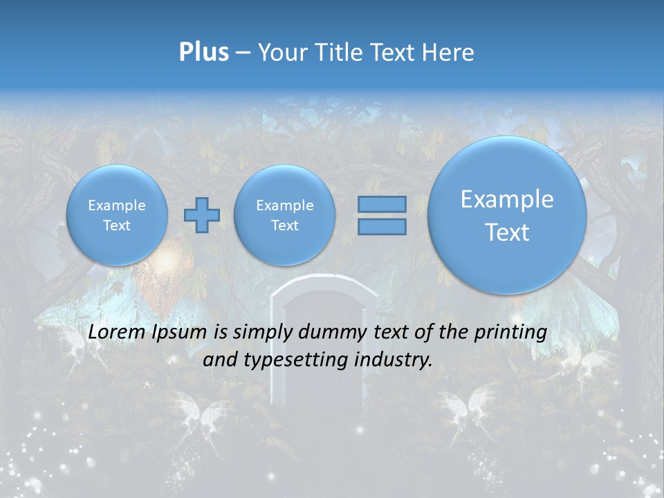 Husband Renewing House PowerPoint Template