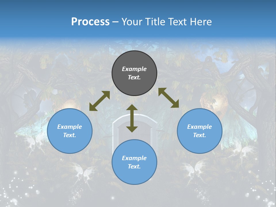 Husband Renewing House PowerPoint Template