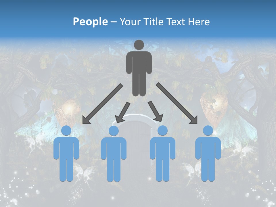 Husband Renewing House PowerPoint Template