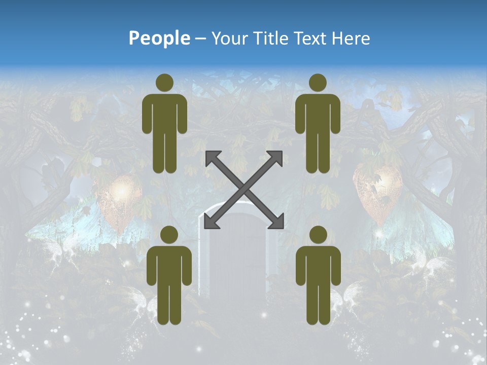 Husband Renewing House PowerPoint Template