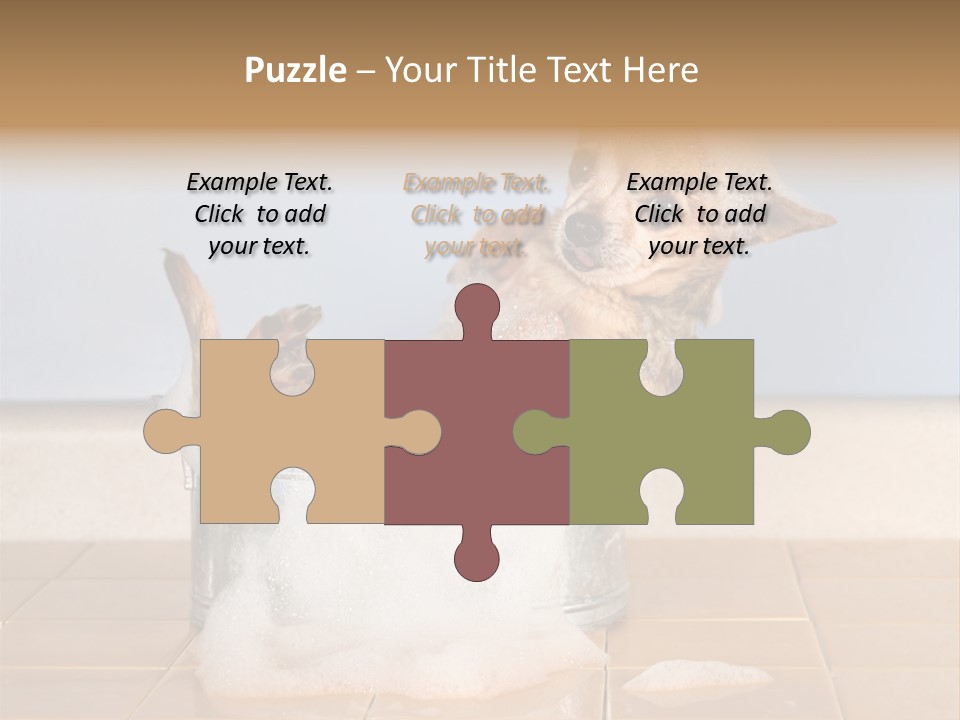 Couple Man Renovation PowerPoint Template