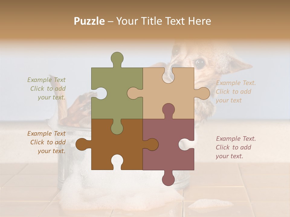 Couple Man Renovation PowerPoint Template