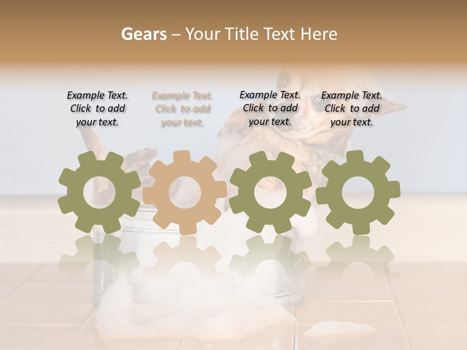 Couple Man Renovation PowerPoint Template