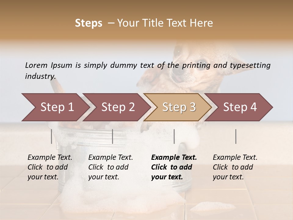 Couple Man Renovation PowerPoint Template