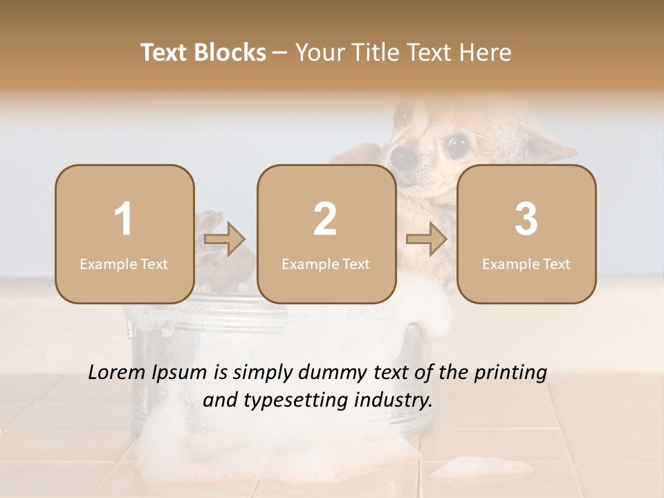 Couple Man Renovation PowerPoint Template