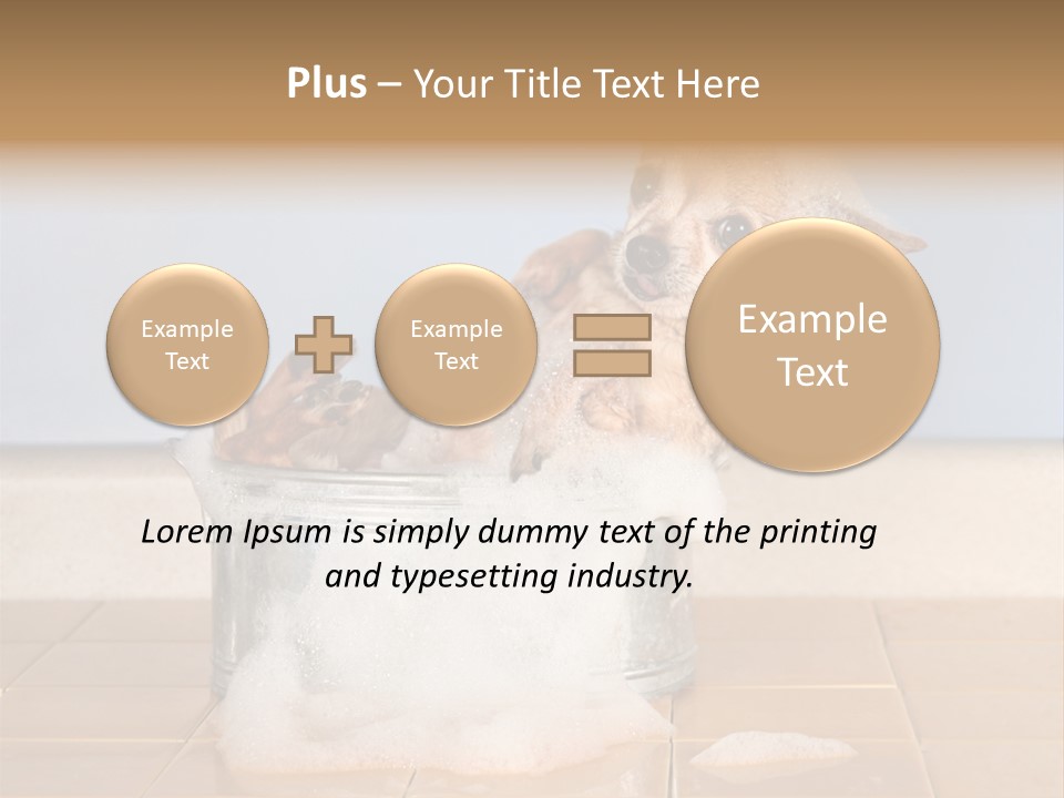 Couple Man Renovation PowerPoint Template