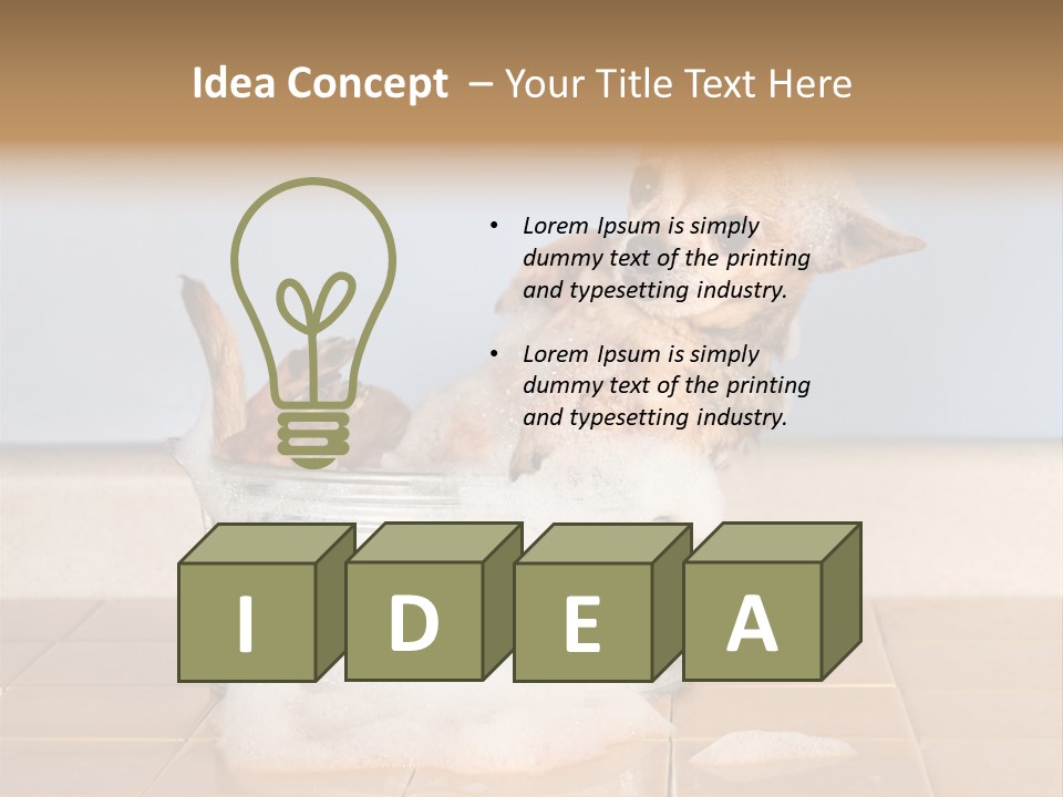 Couple Man Renovation PowerPoint Template