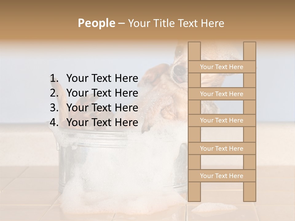 Couple Man Renovation PowerPoint Template