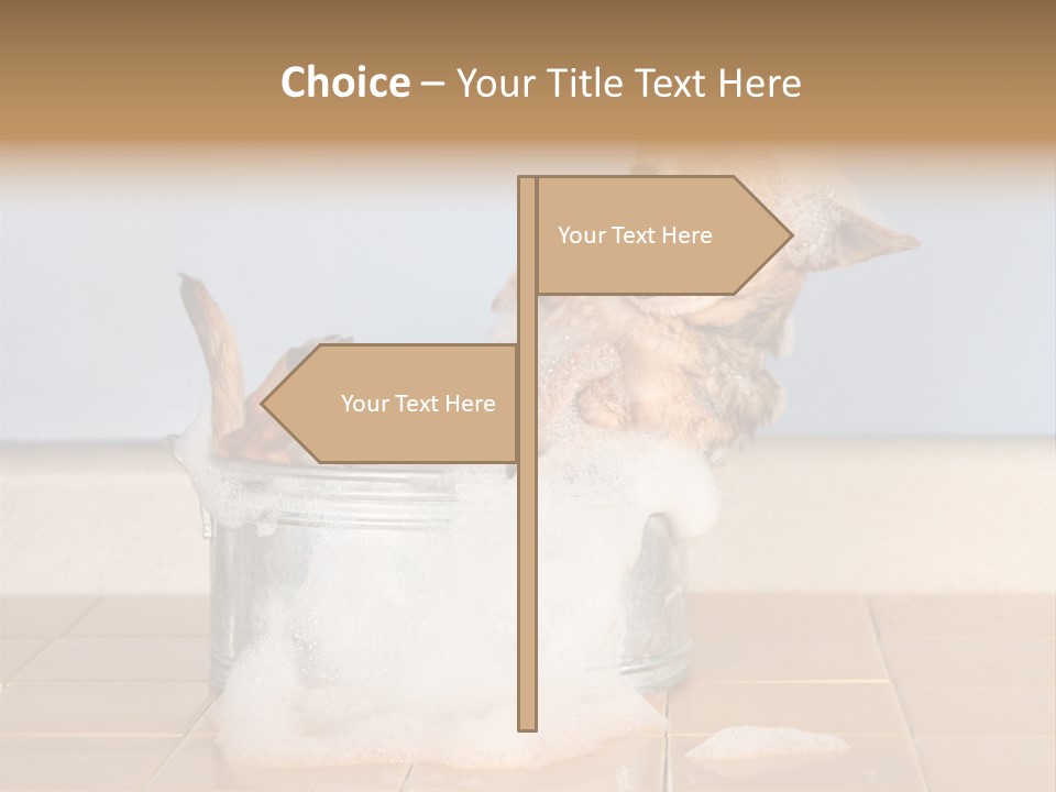 Couple Man Renovation PowerPoint Template