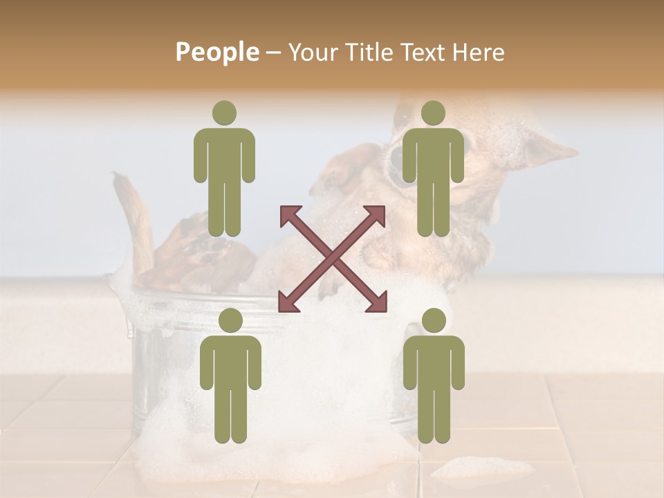 Couple Man Renovation PowerPoint Template