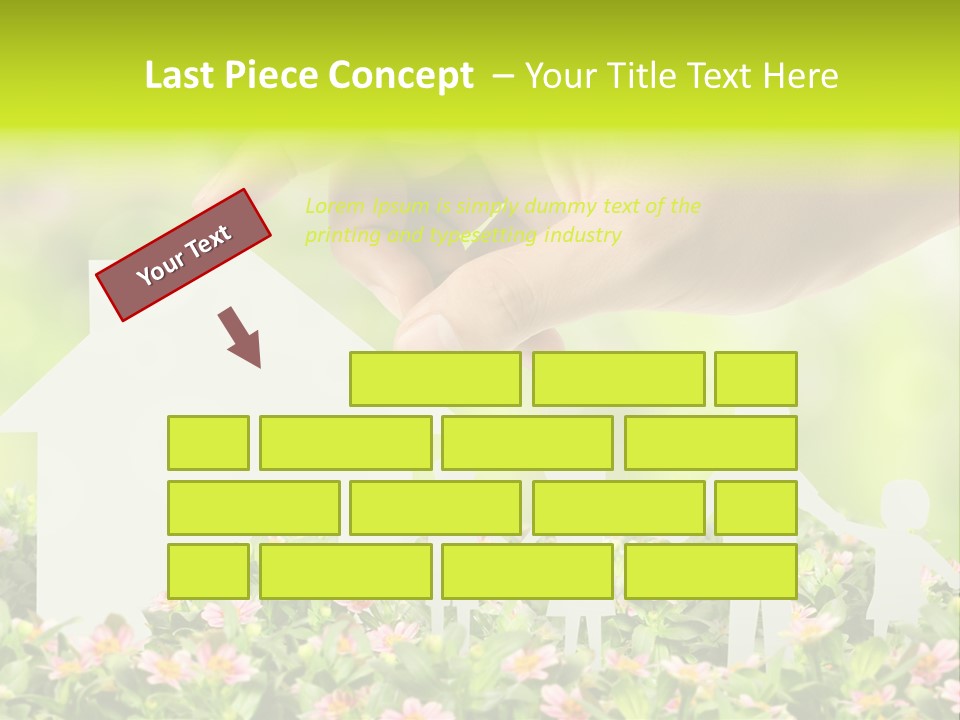 Ladder Renovating Full PowerPoint Template
