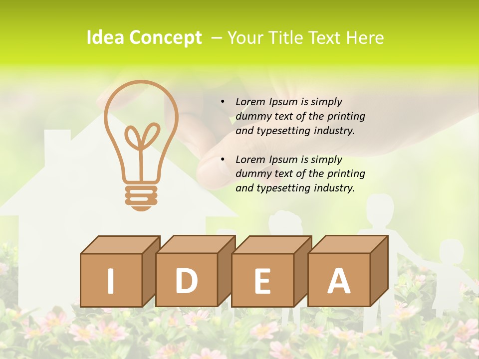 Ladder Renovating Full PowerPoint Template