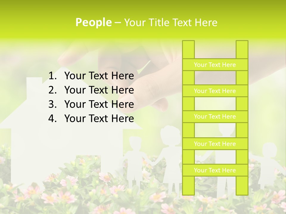 Ladder Renovating Full PowerPoint Template
