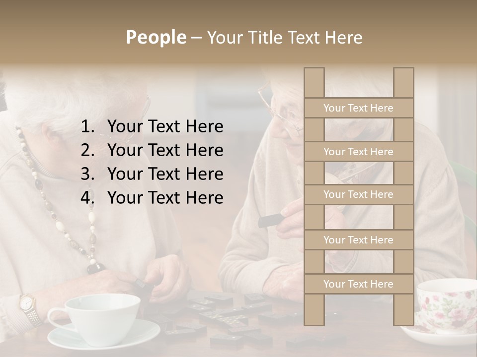 Man Renewal Tired PowerPoint Template