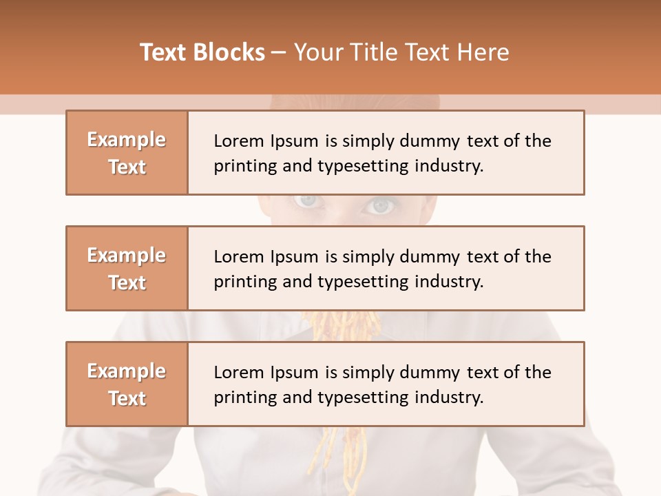 A Woman Is Eating Spaghetti From A Bowl PowerPoint Template