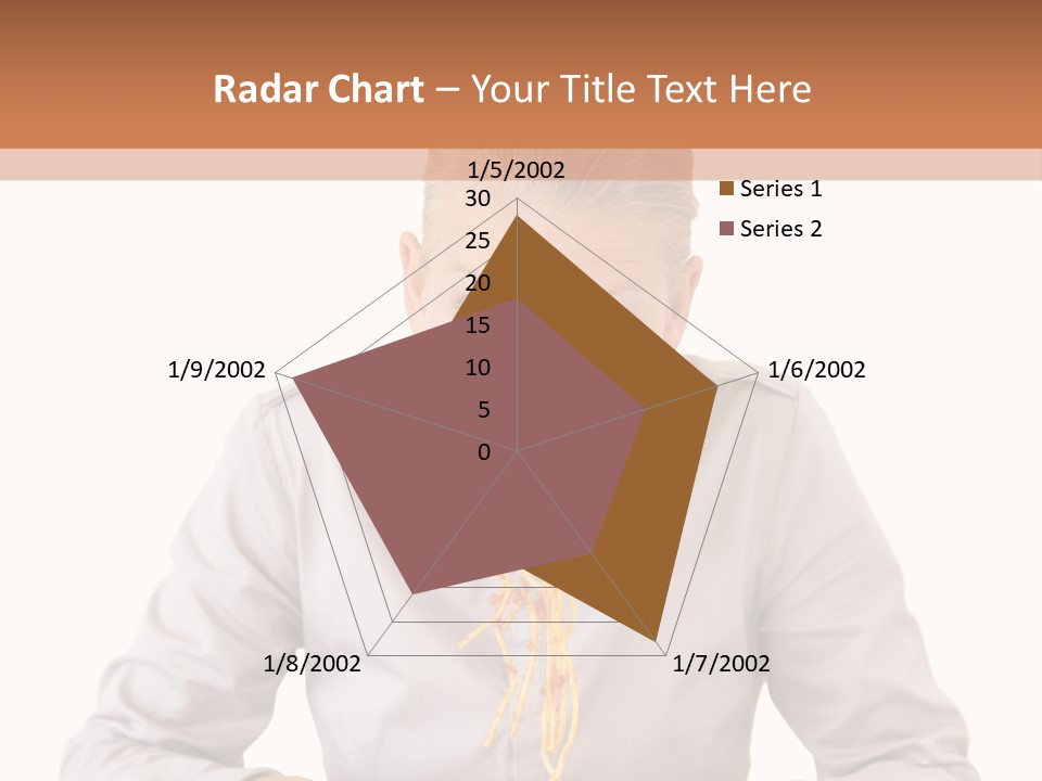 A Woman Is Eating Spaghetti From A Bowl PowerPoint Template