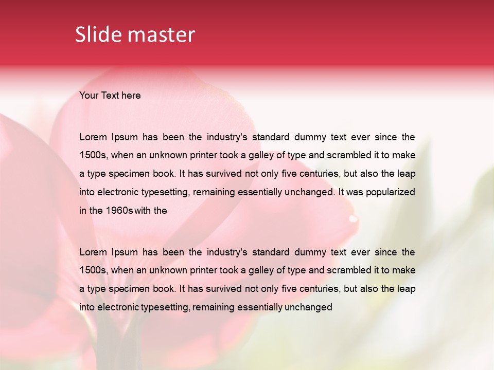 Lotion White Expecting PowerPoint Template