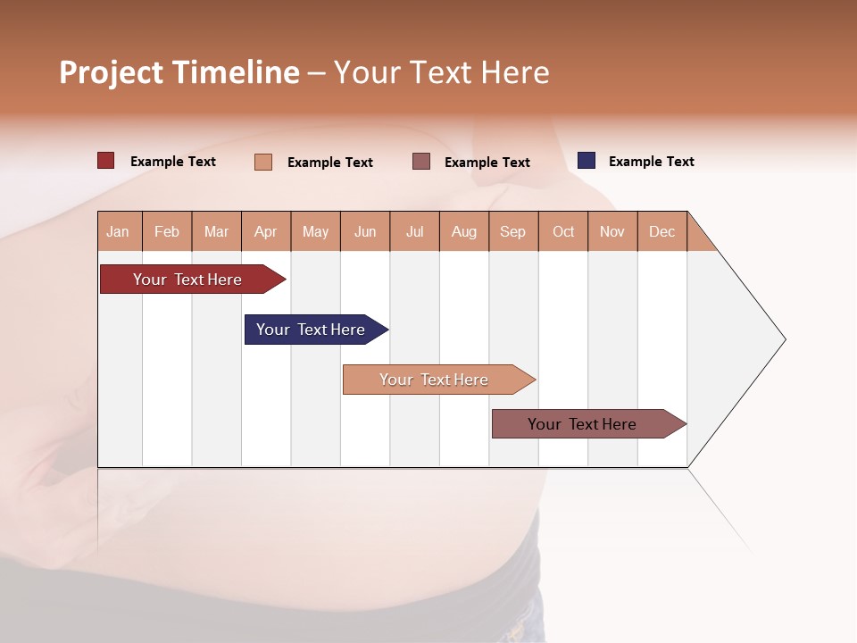 Lotion White Expecting PowerPoint Template