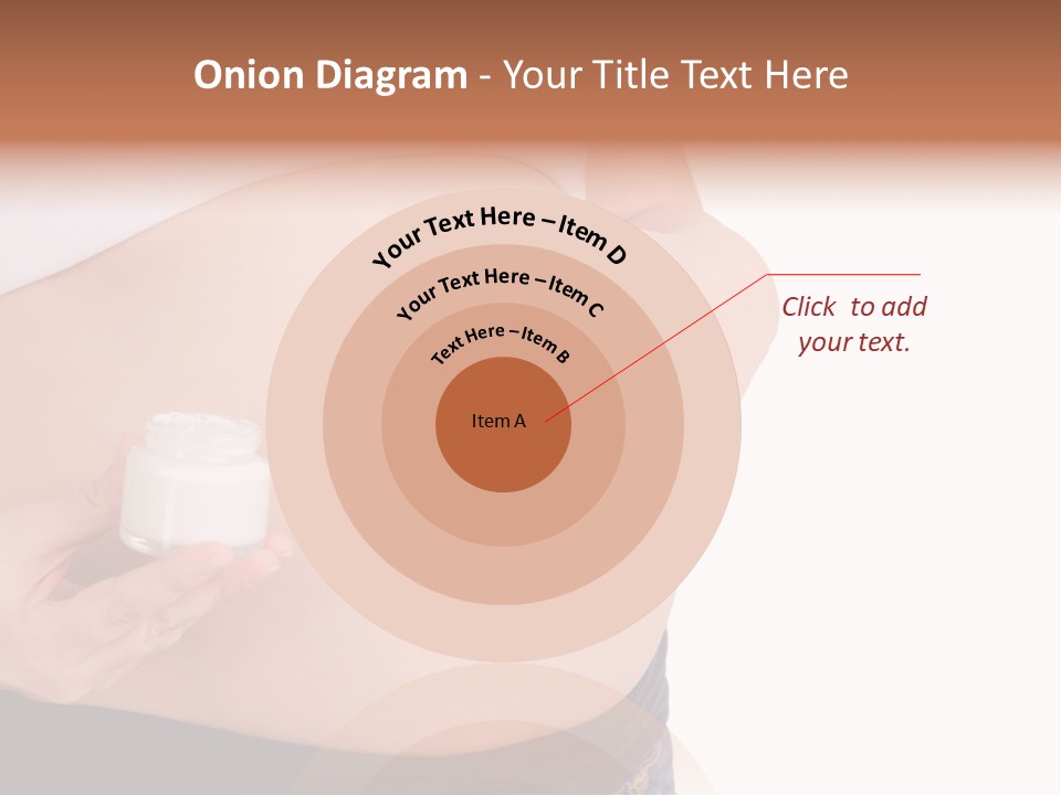 Lotion White Expecting PowerPoint Template